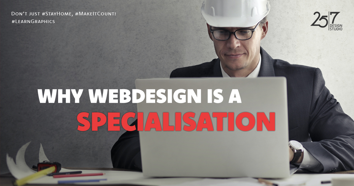 webdesign is a specialisation